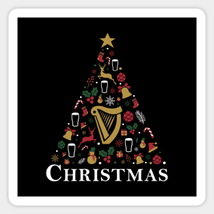 Irish Drink Christmas Tree Sticker